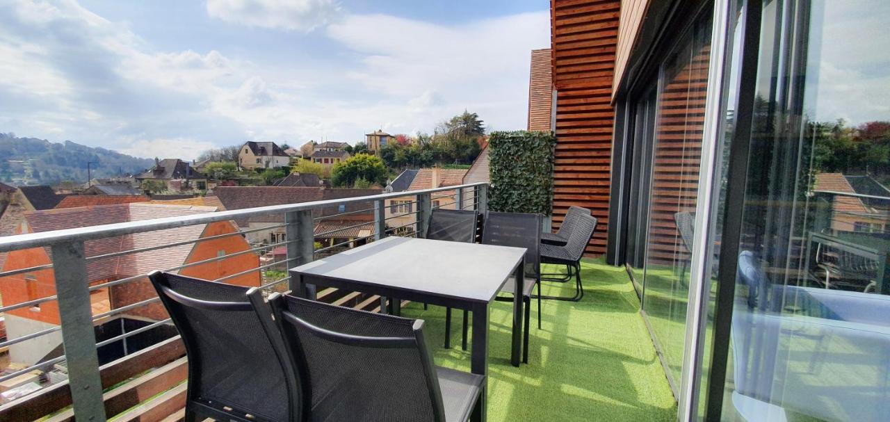 Le Coin Cosy Avec Balcon Terrasse Parking Prive Et Linge De Lit Compris Apartment Sarlat-la-Caneda Exterior photo