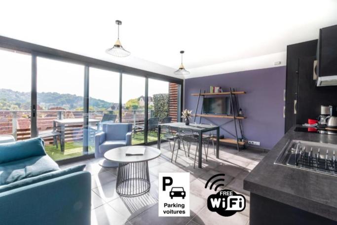 Le Coin Cosy Avec Balcon Terrasse Parking Prive Et Linge De Lit Compris Apartment Sarlat-la-Caneda Exterior photo